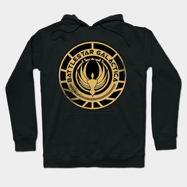 Battlestar galactica patch Hoodie by redwane